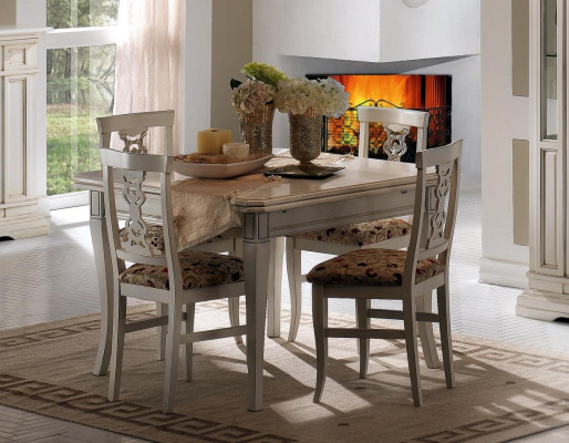 Furniture Interior Tables Solid Wood Table New Luxury Dining Table Italian Design