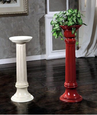 Plant stand plant column hanging basket stand solid wood potted plant stand new.