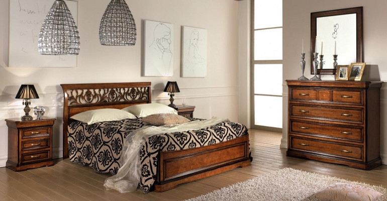 Bedside cabinet nightstands side table bedroom furniture Italy