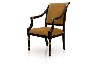 Chair Design Living Room Dining Room Wooden Chairs Upholstered Armrest Vaccari Giovanni
