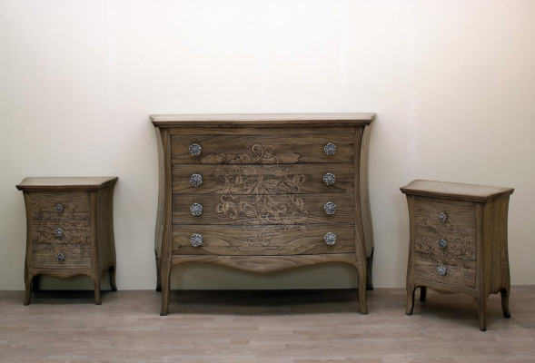 Bedside table bedside cabinet side cabinet dresser nightstand cabinet baroque