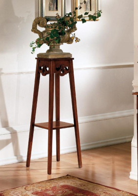 Flower stand, flower holder, vase stand, solid real wood plant pot holder