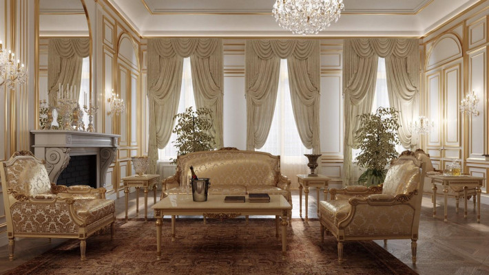Sofa Set 3+1 Set Design Sofa Upholstery Couches Couch Classic Luxury Group