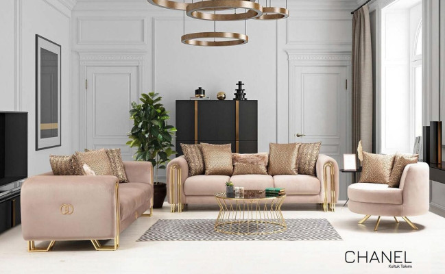 Armchair Luxury Design Furniture Classic Style Design Textile Living Room Lounge New
