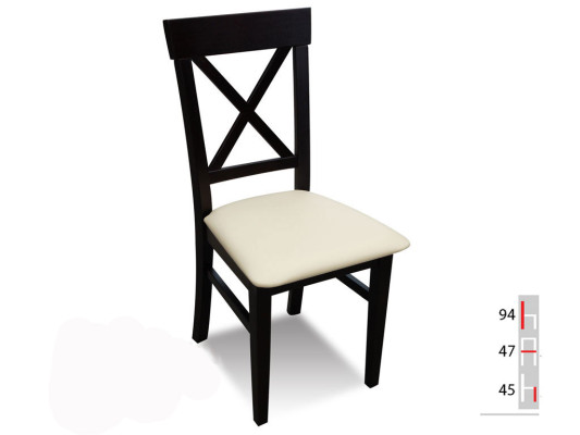Solid wood chair modern country designer dining chair kitchen decorative