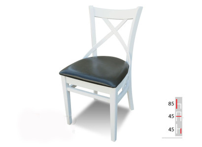 Solid wood chair modern designer silver dining chair kitchen decorative