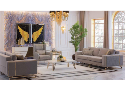 Modern sofa set 3+2+1 seater couches furniture luxury design sofa