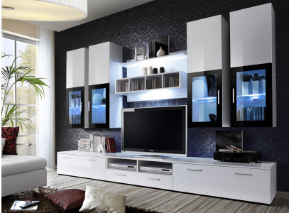 Wall unit furniture wall cabinet design wood wall cabinet modern set