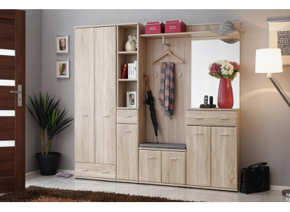 Coat rack wardrobe hallway wardrobe design furniture luxury furnishings new shelf