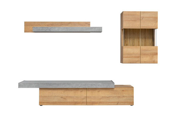 Living room wall unit modern designer TV stand wall cabinet new