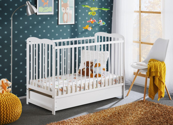 Modern furniture designer children's beds white bed nursery new furnishings