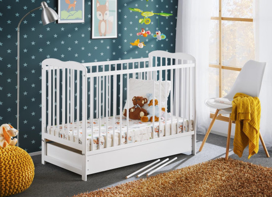 Modern furniture designer children's beds white bed nursery new furnishings