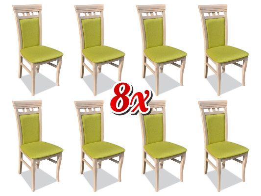 Dining room complete seating group, design chair set, chairs 8x set groups new.