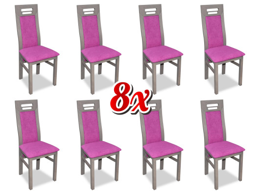 Design dining room chair set chairs groups 8x set new complete seating group
