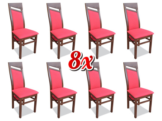 Dining room chair set wood upholstery new dining room group 8 x armchair armchair