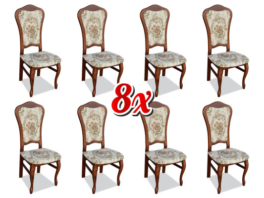 Complete seating group design dining chair set chairs 8x set groups new