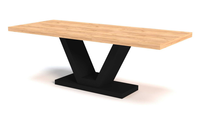 Dining table table luxury dining room living room wood design tables new 160cm