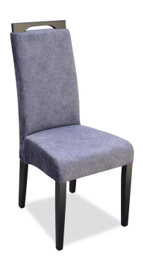 Armchair 6x Chairs Upholstery Textile Fabric Dining Group Set Complete Design