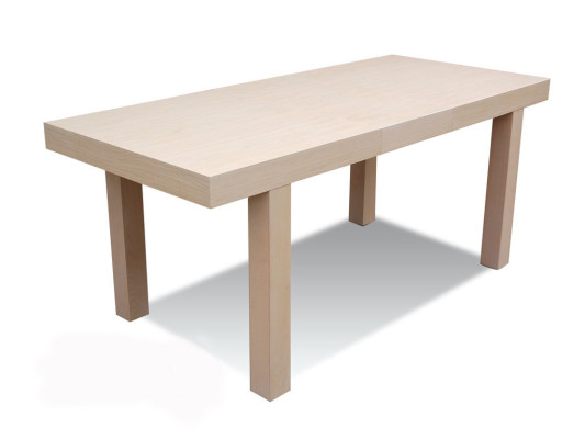 Table dining table wood table XXL conference table 90 x 160 cm extendable 160x210 cm