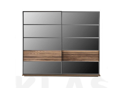 Black wardrobe modern bedroom furniture wardrobe wooden wardrobe