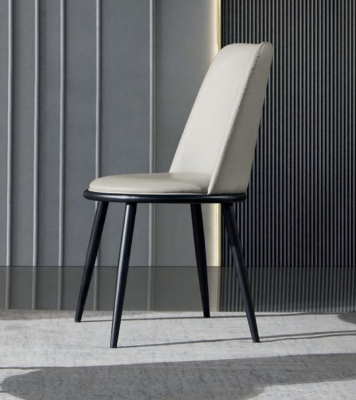 Dining room furniture stylish chair luxury upholstery designer wood single seater
