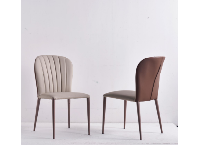 Beige dining room chair dining room furniture designer faux leather chairs new