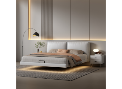 White bedroom wall bed designer beds wooden frame double beds