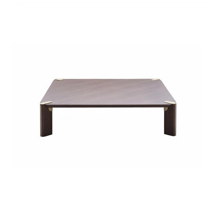 Coffee table side table living room coffee table brown wood table