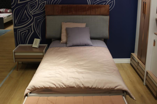 Modern children's bed youth room bed 207 x 120 cm children's room new