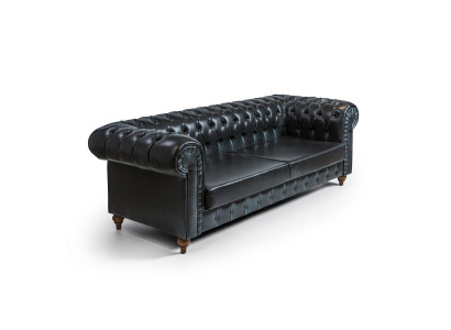 Modern Chesterfield Sofa Couch Three-seater Luxury Upholstered Sofas Designer