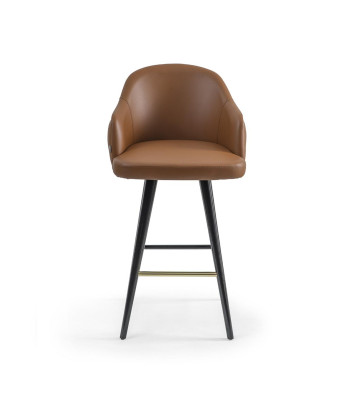 Luxury Chesterfield Bar Stool Brown Chair Stool Bar Modern New Furniture