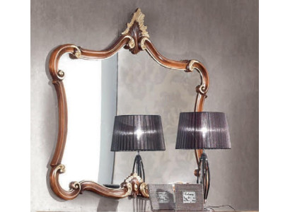 Italian wall mirror classic mirror furniture wood luxury furnishing new