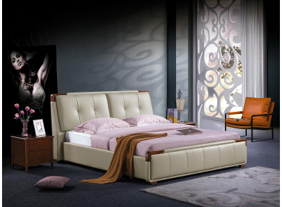 Bed Cushion Design Luxury Double Decor Hotel Beds Sleep Room Leather