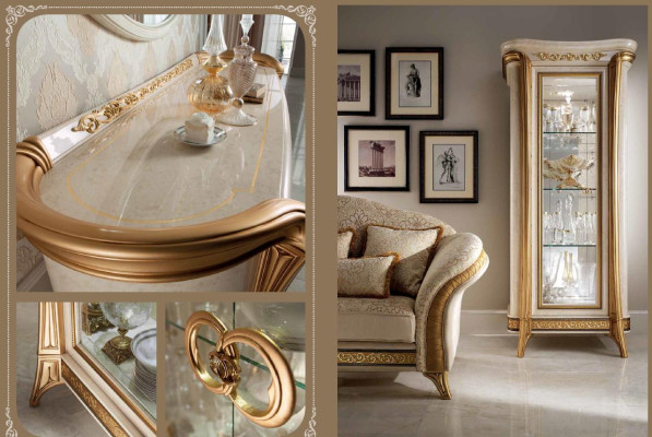 arredoclassic™ Luxury Class Furniture Dining Room Display Cabinet Table Dresser