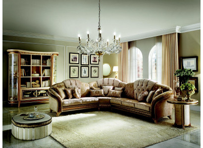 Corner sofa, sofa, couch, living room, baroque, rococo, art nouveau, royal, classic