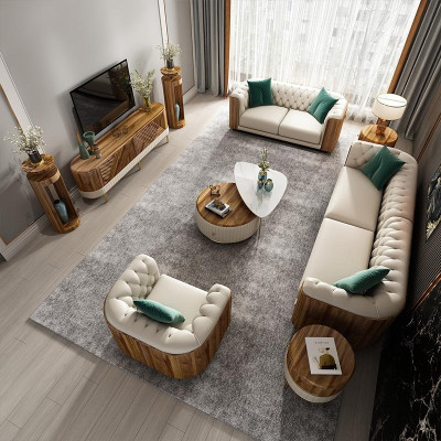 Sofa set 4+2+1 seater living room landscape sofa couch upholstery set sofas