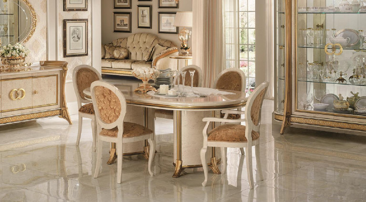 arredoclassic™ Luxury Dining Room Classic + 4 Chairs Chair Set Suite