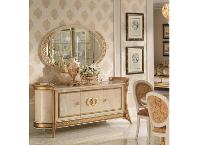 Sideboard + Mirror Sideboard Bedroom Dresser Baroque Rococo arredoclassic new