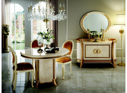 arredoclassic™ Luxury Class Furniture Dining Room Round Table Dining Table