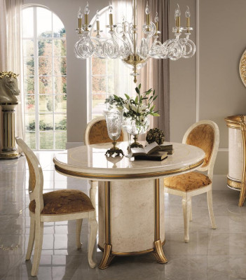 arredoclassic™ Luxury Class Furniture Dining Room Round Table Dining Table