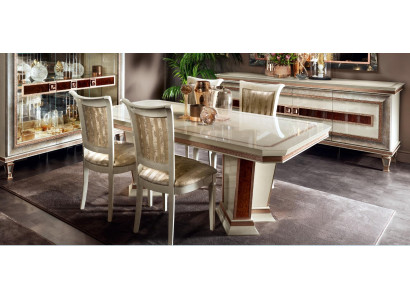 Baroque dining table group dining room living room set wood design tables
