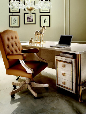 Desk Table Office Designer Furniture Baroque Rococo Art Nouveau