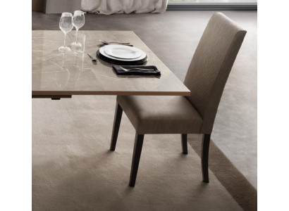Dining room chair 1-seater armchair wood luxury class furniture design new arredoclassic