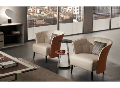 Armchair Club Lounge Deco Designer Chair Upholstered Sofa 1-Seater Relax TV