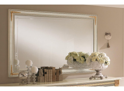 Classic Designer Mirror Wall Mirror Baroque Rococo 175x114cm Wood Frame New