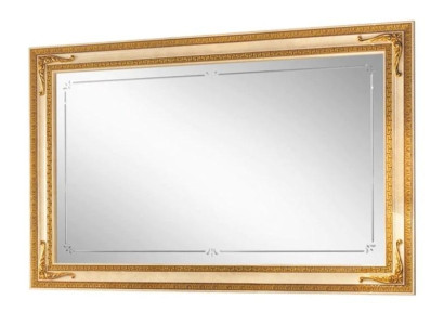 Classic Wall Mirror Wooden Frame Mirror Furniture Gold 170x110 Wood Frame Wall