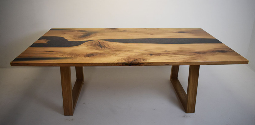 Meeting table dining table handcrafted designer table contemporary