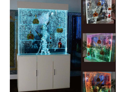 Office partition water wall column water walls partition walls shelf