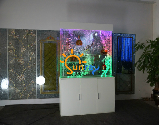 Water Wall Water Wall Column Base Cabinet Partition Shelf Display Cabinet