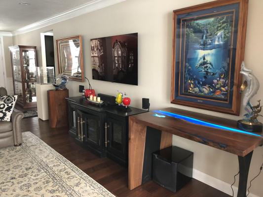 Custom-made table epoxy resin epoxy river tables real wood price 1sqm